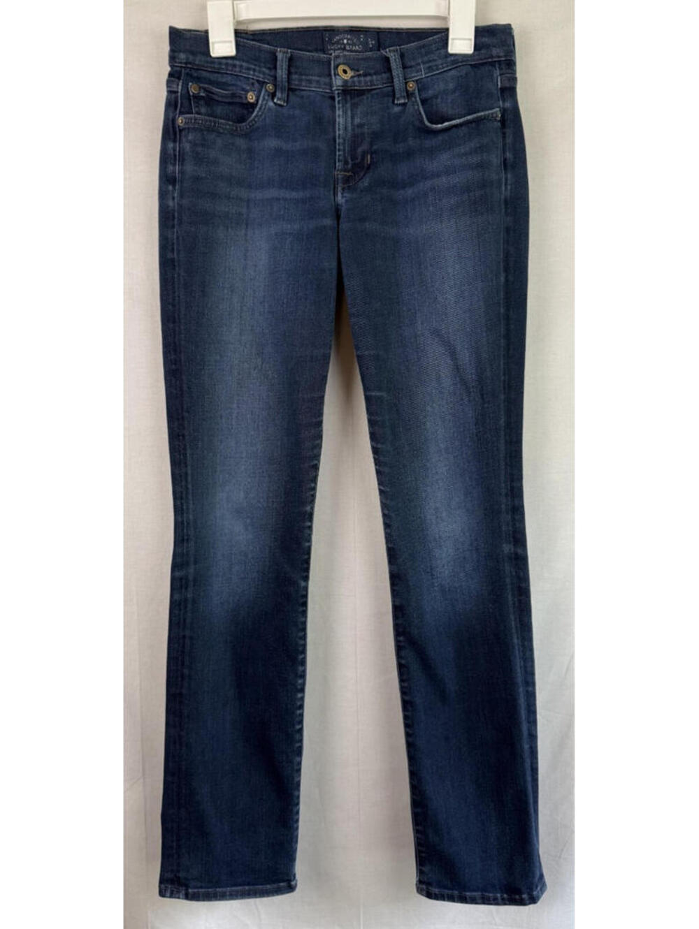 LUCKY BRAND Sweet Straight Candiani Denim Jeans 4/27 Medium Wash